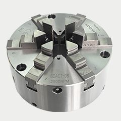 臺灣千島可調(diào)式普通型六爪鋼殼手動卡盤6DACT系列