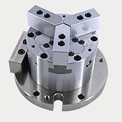 臺(tái)灣千島內(nèi)藏式超精密三爪氣動(dòng)卡盤MTK