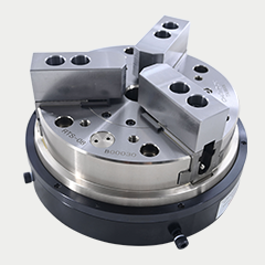 臺(tái)灣千島三爪前置式氣動(dòng)卡盤RTS系列