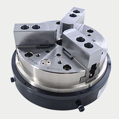 臺(tái)灣千島三爪前置式氣動(dòng)卡盤RTS系列