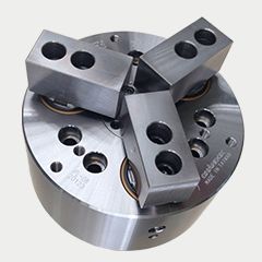 臺(tái)灣千島三爪后拉液壓卡盤PL系列