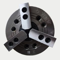 國(guó)產(chǎn)精工三爪中實(shí)長(zhǎng)行程液壓卡盤3M系列