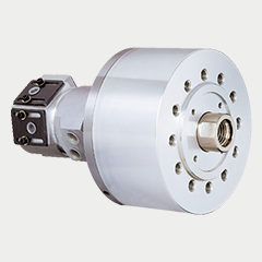 韓國(guó)三千里短體中實(shí)回轉(zhuǎn)油缸（帶接近開關(guān)）YH-RE系列